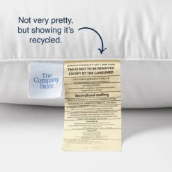 Company Conscious™ Down Pillow -Online Bedding Store 11025a tencel pillow down e21 alt2