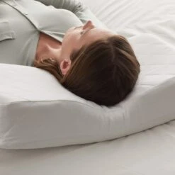 Neck Support Memory Foam Pillow -Online Bedding Store 11137a contour support lifestyle2 add