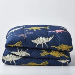 Company Kids™ Skeleton Dino Organic Cotton Percale Comforter Set -Online Bedding Store 30341e skeletondino h20 1