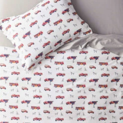 Company Kids™ Fireman’s Best Friend Organic Cotton Percale Comforter Set -Online Bedding Store 30356 firemansbestfriend c21 lifestyle 3