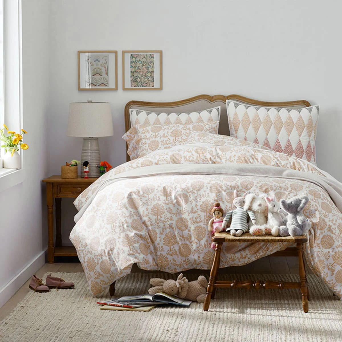 Company Kids™ Wild Grove Organic Cotton Percale Toddler Comforter Set 4 Company Kids™ Wild Grove Organic Cotton Percale Toddler Comforter Set - Image 2