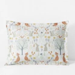 Company Kids™ Forest Animals Organic Cotton Percale Sham