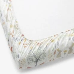 Company Kids™ Forest Animals Organic Cotton Percale Fitted Crib Sheet -Online Bedding Store 30387h forestanimals cribsheet alt2