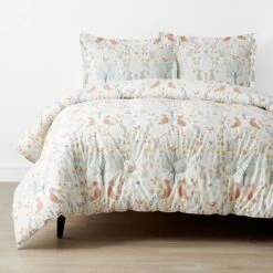 Company Kids™ Forest Animals Organic Cotton Percale Comforter Set
