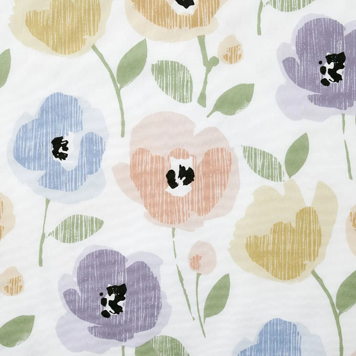 Company Kids™ Pastel Poppies Organic Cotton Percale Sham 10 Company Kids™ Pastel Poppies Organic Cotton Percale Sham - Image 8