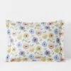Company Kids™ Pastel Poppies Organic Cotton Percale Sham -Online Bedding Store 30388f pastelpoppies std