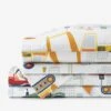 Company Kids™ Construction Trucks Organic Cotton Percale Sheet Set -Online Bedding Store 30389l constructiontrucks sheetset