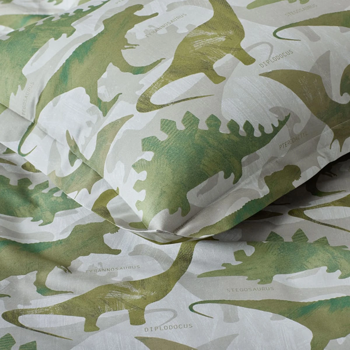 Company Kids™ Dino World Organic Cotton Percale Sham 8 Company Kids™ Dino World Organic Cotton Percale Sham - Image 6