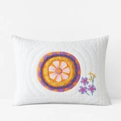 Company Kids™ Springtime Handcrafted Cotton Quilted Sham