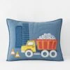 Company Kids™ Construction Trucks Quilted Sham 2 Company Kids™ Construction Trucks Quilted Sham -Online Bedding Store 35051f constructiontrucks std