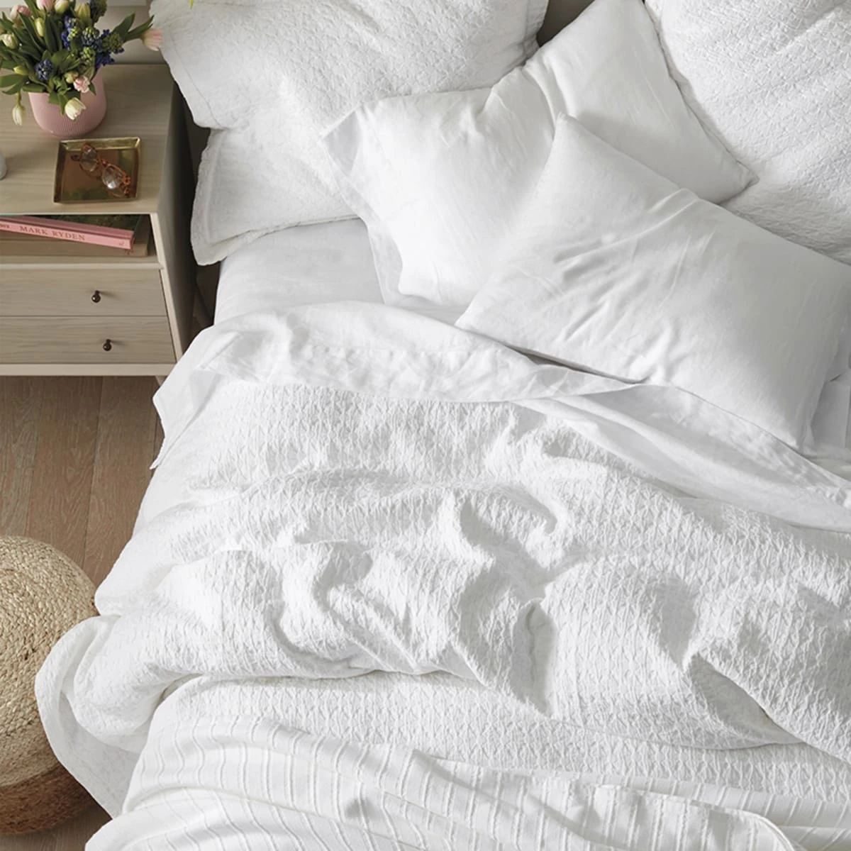 Beekman Cotton Matelassé Coverlet 5 Beekman Cotton Matelassé Coverlet - Image 3