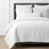 Legends Luxury™ Paloma Cotton Velvet Quilt 1 Legends Luxury™ Paloma Cotton Velvet Quilt -Online Bedding Store 50494q paloma white main