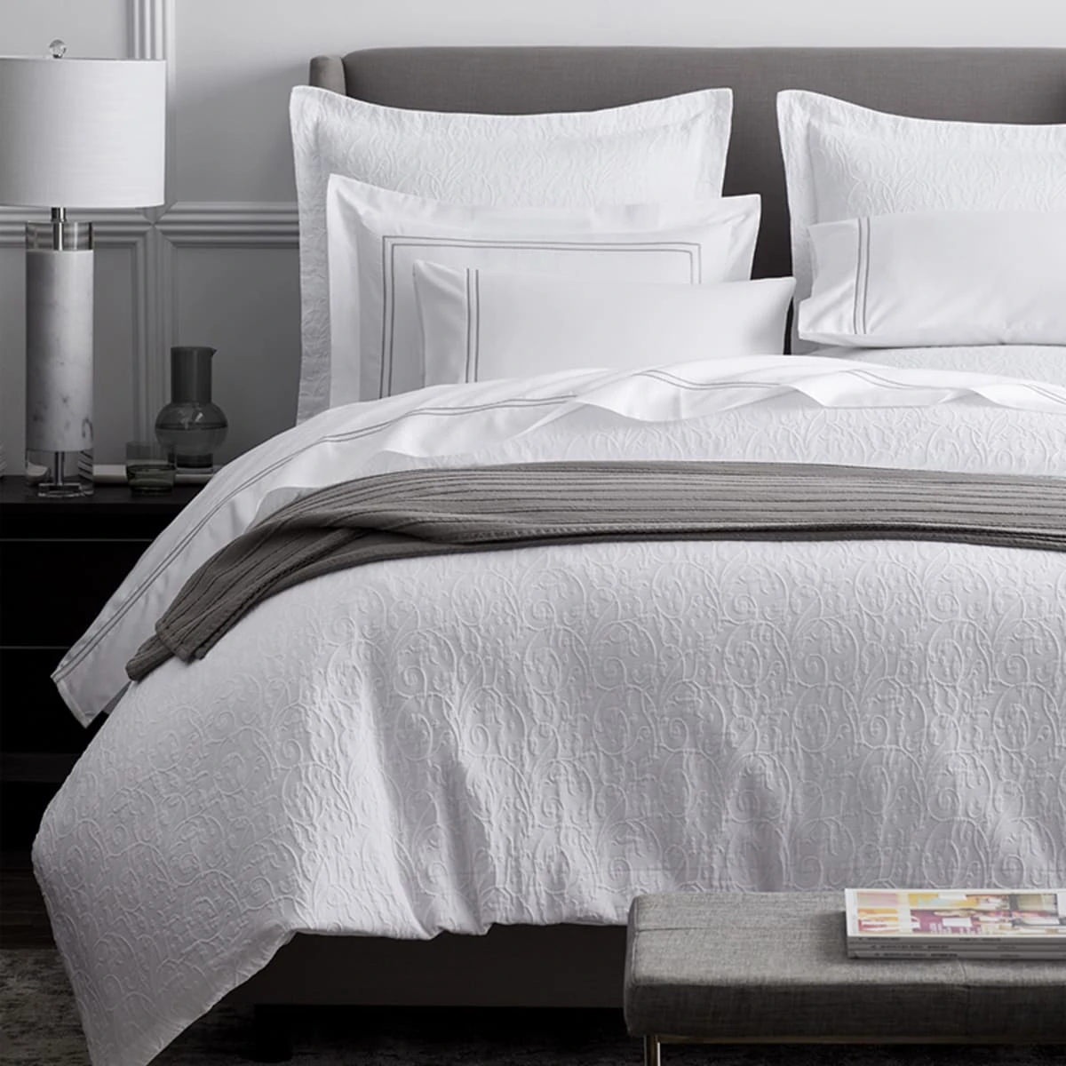 Legends Hotel™ Walcott Egyptian Cotton Duvet Cover 4 Legends Hotel™ Walcott Egyptian Cotton Duvet Cover - Image 2