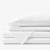 Company Cotton™ Jersey Knit Sheet Set -Online Bedding Store 50703l jerseyknit e21 white sheetset