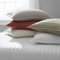 Legends Hotel™ Wrinkle-Free Cotton Sateen Quilted Coverlet -Online Bedding Store 50735 300wf lifestyle add