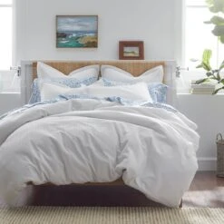 Company Cotton™ Seersucker Sham -Online Bedding Store 50896 seersucker white e22 lifestyle1