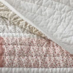 Olivia Floral Handcrafted Quilted Sham 15 Olivia Floral Handcrafted Quilted Sham -Online Bedding Store 50913 oliviafloral e22 reverse