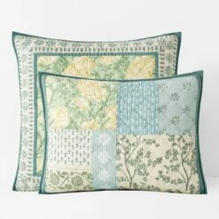 Sadie Voile Patchwork Quilted Sham