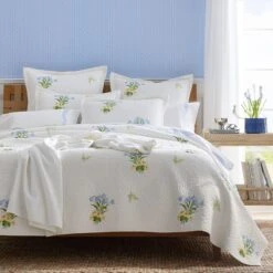 Cecilia Floral Cotton Matelasse Sham -Online Bedding Store 51051 cecelia f23 lifestyle1