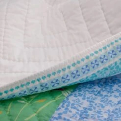Sunshine Handcrafted Patchwork Quilted Sham -Online Bedding Store 51064 quilt sunshine c23 reverse