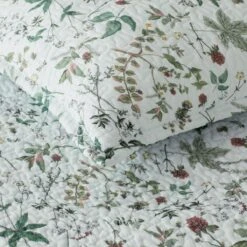 Floral Garden Quilted Sham -Online Bedding Store 51136 floralgarden j23 closeup