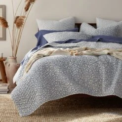 Jenny Floral Stripe Reversible Quilted Sham -Online Bedding Store 51140 jennyfloral j23 lifestyle1
