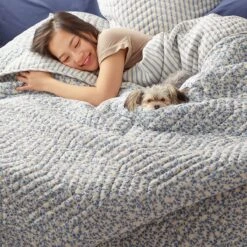 Jenny Floral Stripe Reversible Quilt 14 Jenny Floral Stripe Reversible Quilt -Online Bedding Store 51140 jennyfloral j23 lifestyle3 1