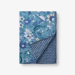 Lightweight Reversible Cotton Throw