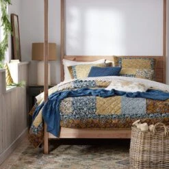 Varanda Patchwork Quilted Sham -Online Bedding Store 51148 varanda k23 lifestyle1