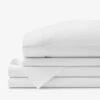 Brushed Cotton Twill Sheet Set -Online Bedding Store 51159l brushedcotton white sheetset