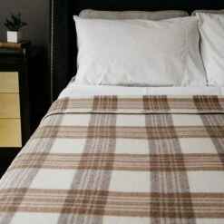 Ledge Plaid Merino Wool Blanket -Online Bedding Store 85024 plaid alt 1