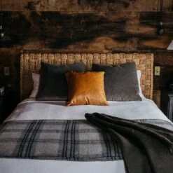 Ledge Plaid Merino Wool Throw -Online Bedding Store 85024 plaid alt 4