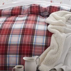 Sherpa Cozy Plush Throw -Online Bedding Store 85058 throw cozyplush lifestyle1