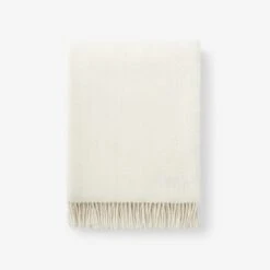 Herringbone Merino Wool Throw