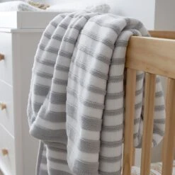 Company Kids™ Stripe Knit Baby Blanket -Online Bedding Store 85072 blanket knit stripe alt1