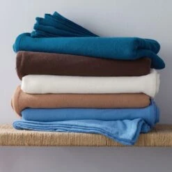 Legends Luxury™ Lambswool Blanket -Online Bedding Store 85075 blanket stack a23 lifestyle add