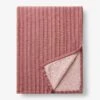 Geometric Reversible Blanket -Online Bedding Store 85091 geometric blanket pink main