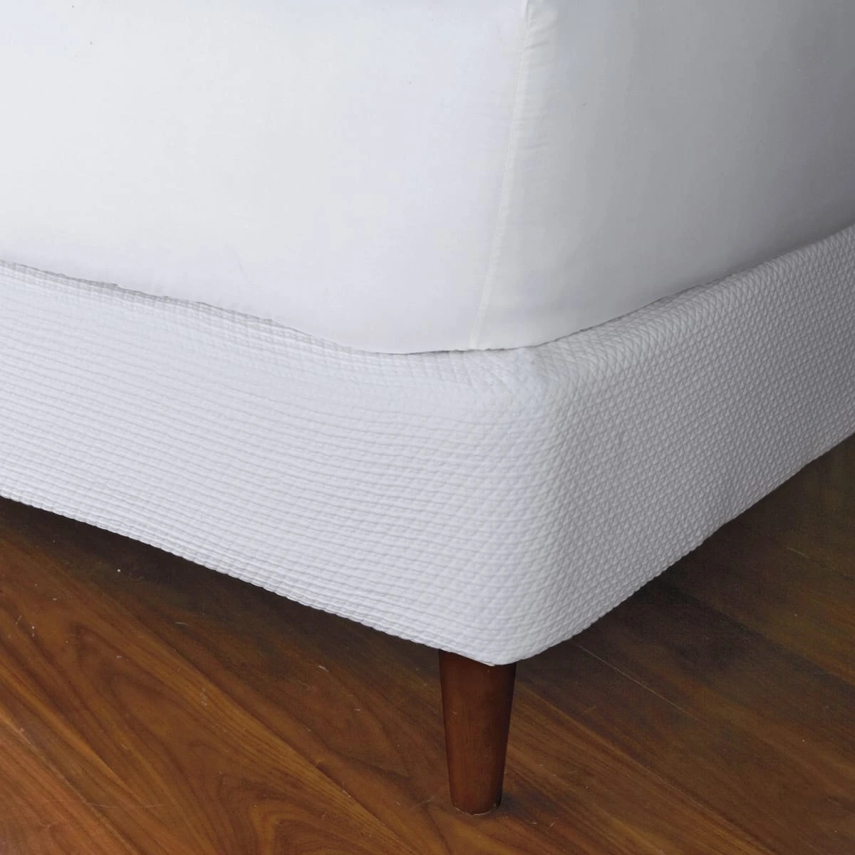 Madelyn Egyptian Cotton Matelassé Box Spring Cover 3 Madelyn Egyptian Cotton Matelassé Box Spring Cover