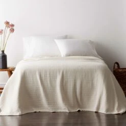 Gossamer Cotton Blanket -Online Bedding Store kn83 gossamerblanket k18 web