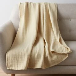 Gossamer Cotton Blanket -Online Bedding Store kn83 gossamerthrow k18 web