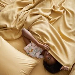 Cotton Weave Blanket 9 Cotton Weave Blanket -Online Bedding Store ko33 cottonweave lifestyle add